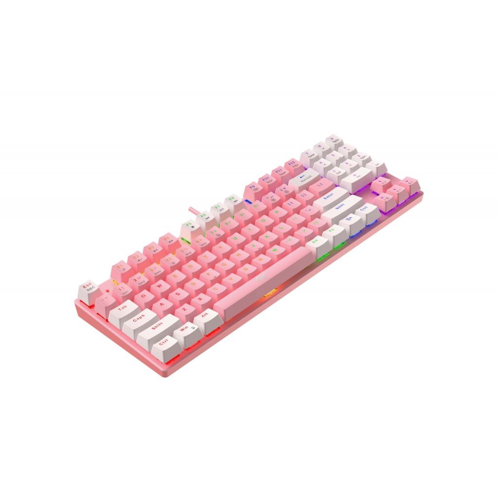 Teclado Mecanico Gaming kb512l Rosa